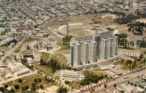Montevideo Uruguay Hospital de Clinicas Fliegeraufnahme