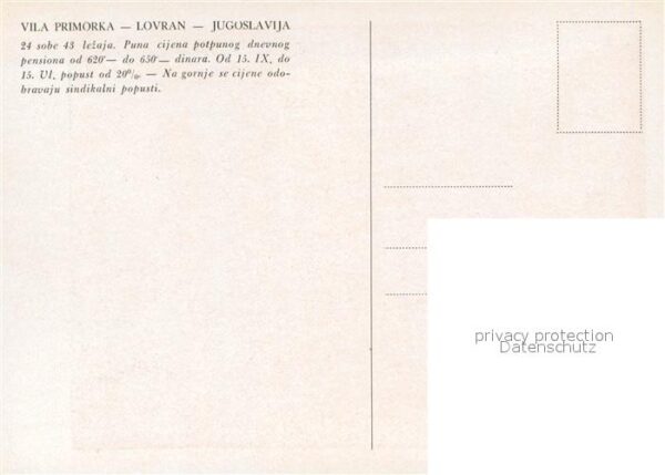 Lovran Croatia Vila Primorka – Bild 2