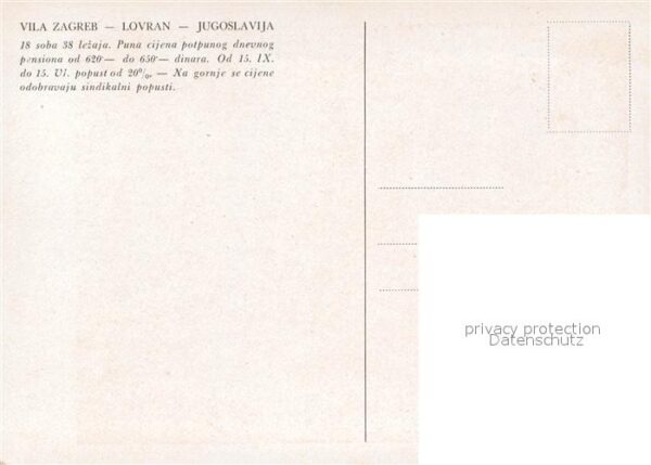 Lovran Croatia Vila Zagreb – Bild 2