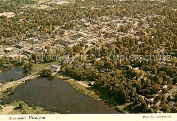 Greenville Michigan Fliegeraufnahme