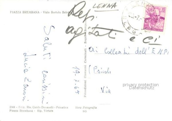 Lenna Bergamo IT Piazza Brembana Viale Bortolo Belotti – Bild 2