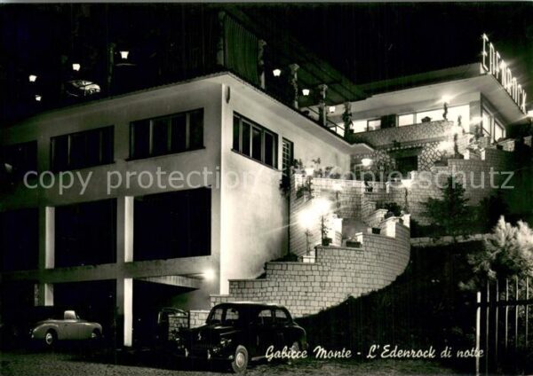 Gabicce Monte IT Edenrock di notte