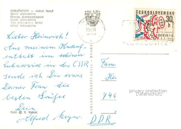 Luhacovice CZ Hotel Alexandria – Bild 2