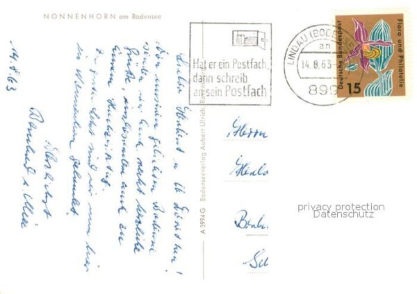 Nonnenhorn Bodensee Fliegeraufnahme – Bild 2