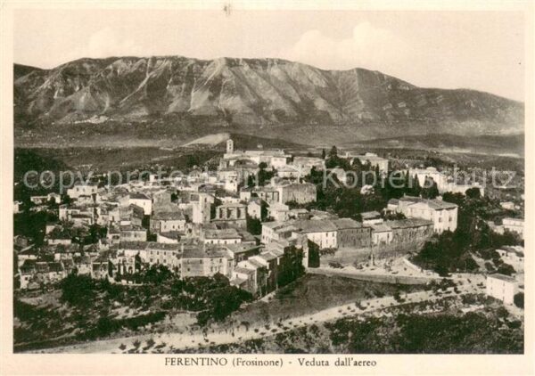 Ferentino IT Fliegeraufnahme