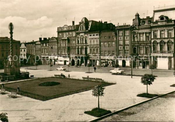 Broumov Braunau Boehmen CZ Mirove namesti