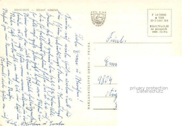 Broumov Braunau Boehmen CZ Mirove namesti – Bild 2