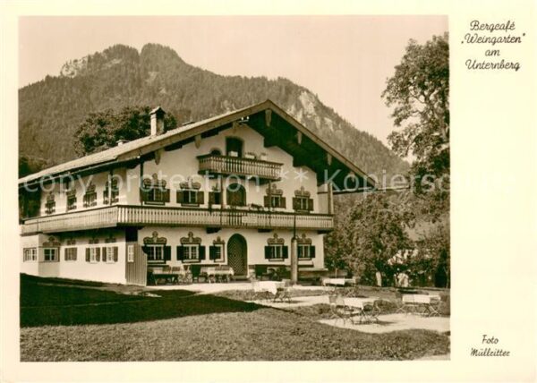 Ruhpolding Bergcafe Weingarten am Unterberg