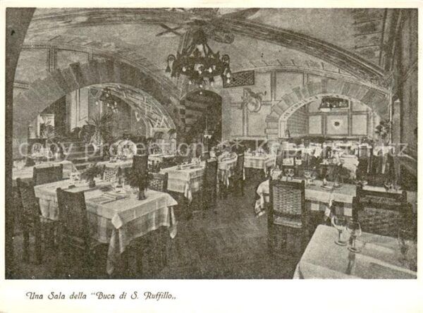 Florenz Firenze Restaurant Buca S. Ruffillo Innenansicht