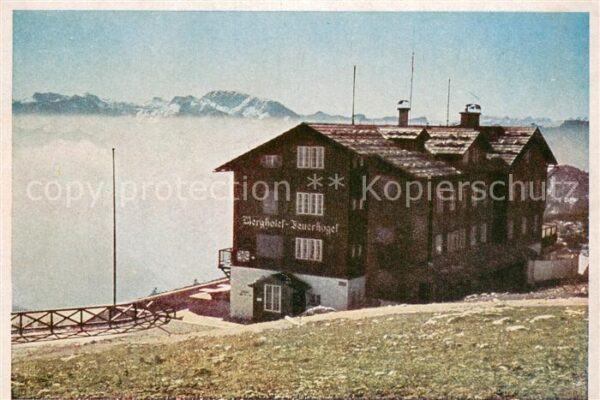 Feuerkogelhuette AT Berghotel feuerkogel ueber d. Wolken