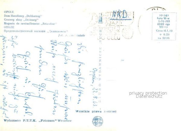 Opole Oppeln Oberschlesien Dom Handlowy Delikaresy – Bild 2