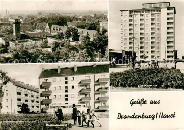 Brandenburg Havel Hochhaus Neubausiedlung