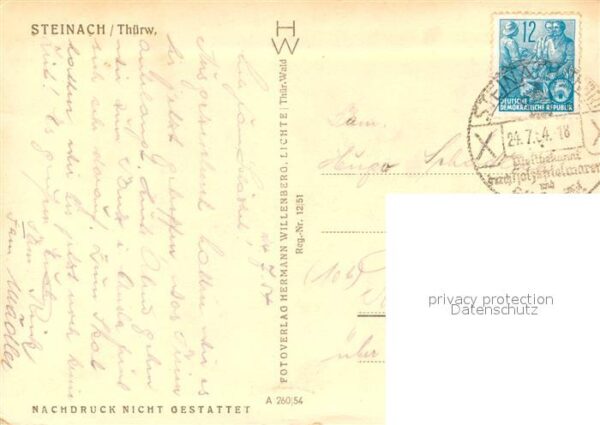 Steinach Thueringen Teilansicht – Bild 2