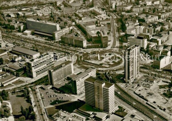 Berlin Fliegeraufnahme Ernst-Reuter-Platz Strasse-d.-17.-Juli