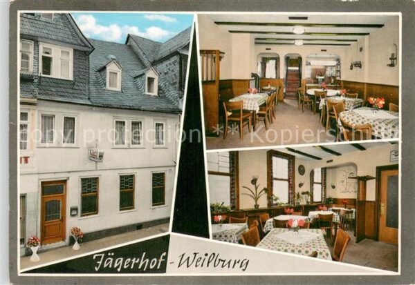 Weilburg Gasthaus Jaegerhof Teilansichten