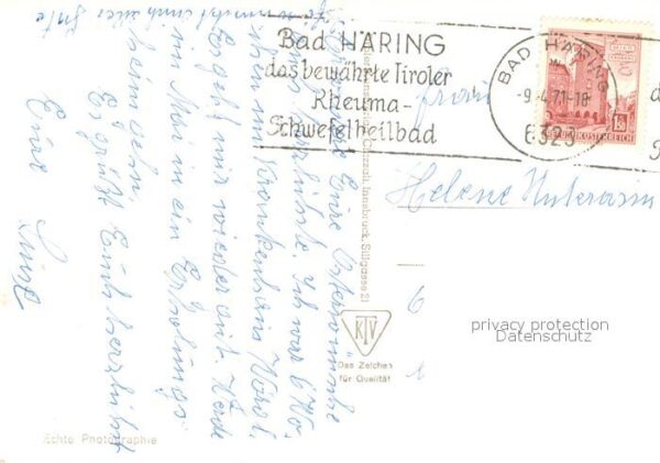Bad Haering Tirol Gesamtansicht m. Sonnwendjoch – Bild 2
