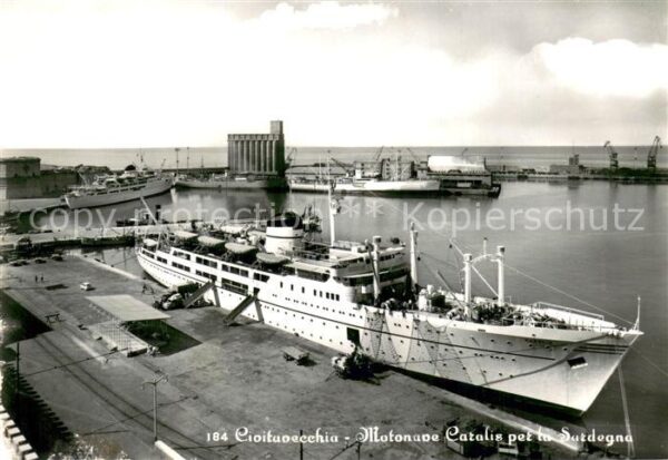 Civitavecchia IT Montonave Caralis per la Sardegna
