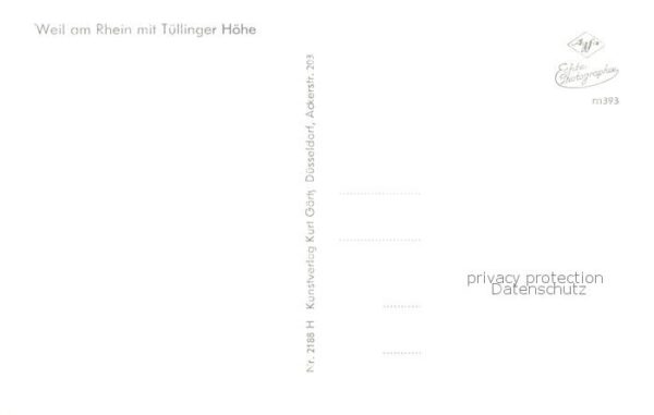 Weil am Rhein mit Tuellinger Hoehe – Bild 2