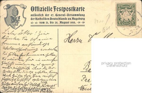 Augsburg Generalversammlung der Katholiken Deutschlands – Bild 2