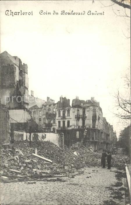 Charleroi Wallonie Coin du Boulevard Audent