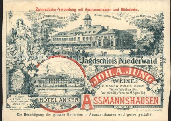 Assmannshausen Jagdschloss Niederwald