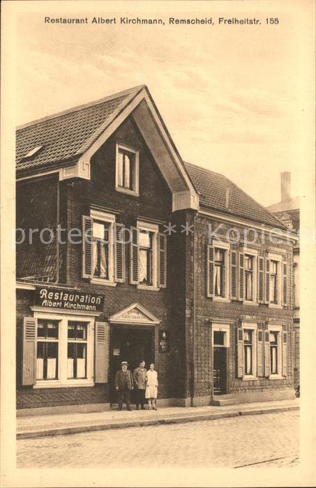 Remscheid Restaurant Albert Kirchmann