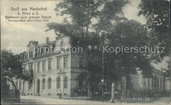 Pirna Mockethal Gasthaus zum grauen Storch