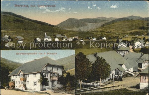 Bernau Schwarzwald Holzwarengeschaeft Dietsche