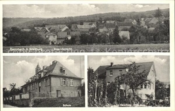 Bermbach Weilburg Schule Handlung Otto Volz