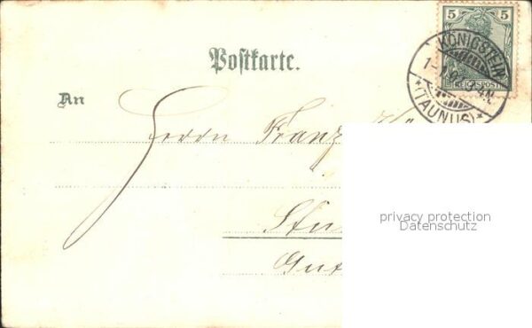 Koenigstein Taunus Ruine Grossherzogliches Schloss – Bild 2