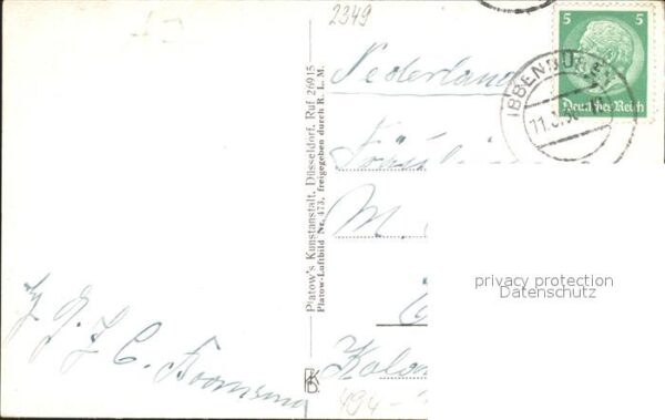 Ibbenbueren Unterstadt Fliegeraufnahme – Bild 2
