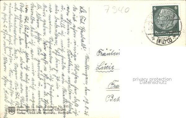 Riedlingen Wuerttemberg Fliegeraufnahme – Bild 2