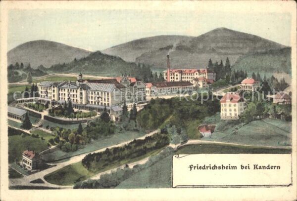 Friedrichsheim Rehaklinik Malsburg-Marzell Kandern BW Dorfansicht