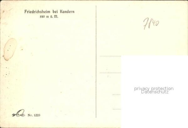 Friedrichsheim Rehaklinik Malsburg-Marzell Kandern BW Dorfansicht – Bild 2