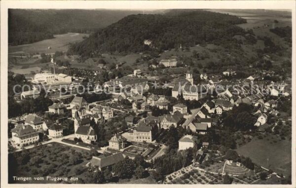 Tiengen Waldshut Fliegeraufnahme