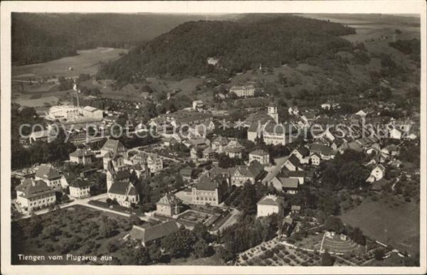 Tiengen Waldshut Fliegeraufnahme
