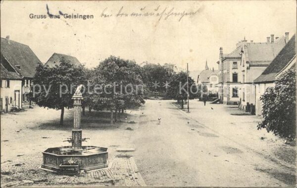 Geisingen Baden Brunnen
