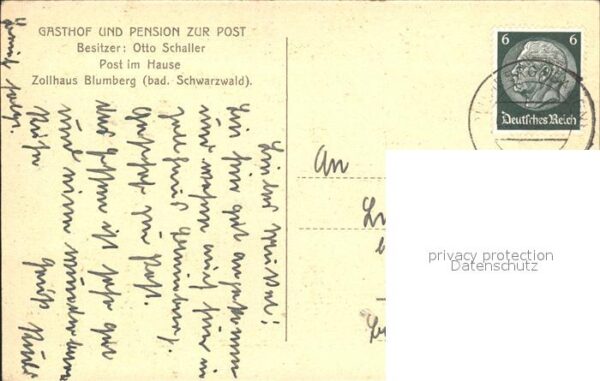 Blumberg Baden Gasthof Pension zur Post – Bild 2