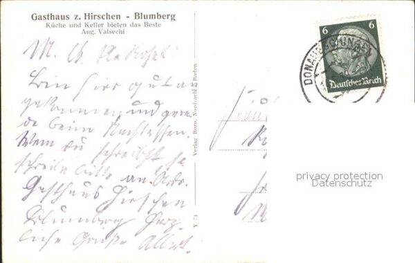 Blumberg Baden Siedlung Gasthaus zum Hirschen – Bild 2