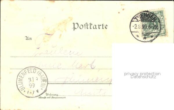 Tengen Stadttor Rathaus Alter Turm – Bild 2