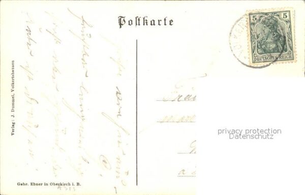 Volkertshausen Maedchenheim Spinnerei Weberei – Bild 2