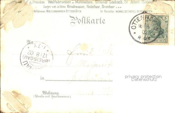 Mummelsee Gasthof Pension Wolfsbrunnen – Bild 2