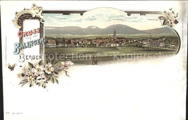 Balingen Stadtansicht