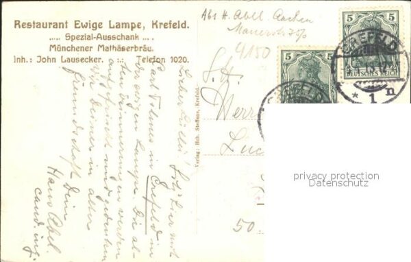 Krefeld Restaurant Ewige Lampe – Bild 2