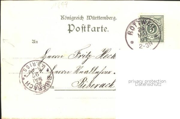 Rottweil Neckar Viaduct Marktbrunnen Hauptstrasse – Bild 2