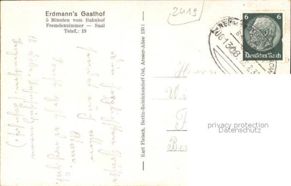 Berkenthin Gasthof Erdmann Kanal – Bild 2
