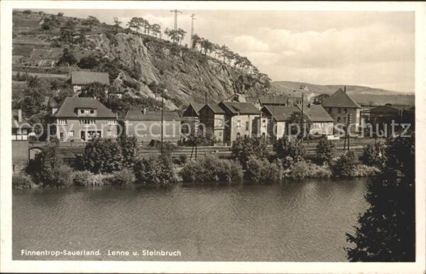 Finnentrop Lenne Steinbruch
