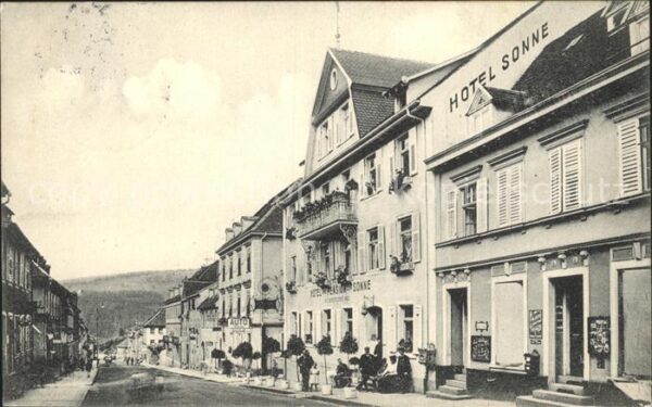 Triberg Schwarzwald Hotel Sonne