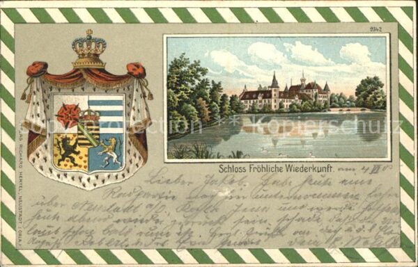 Wolfersdorf Thueringen Schloss Froehliche Wiederkunft