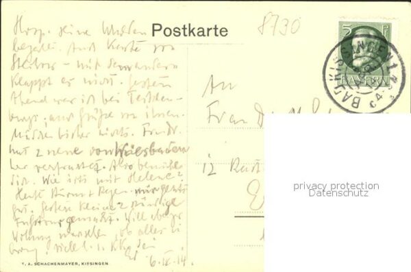 Bad Kissingen Sanatorium Neues Kurhaus – Bild 2